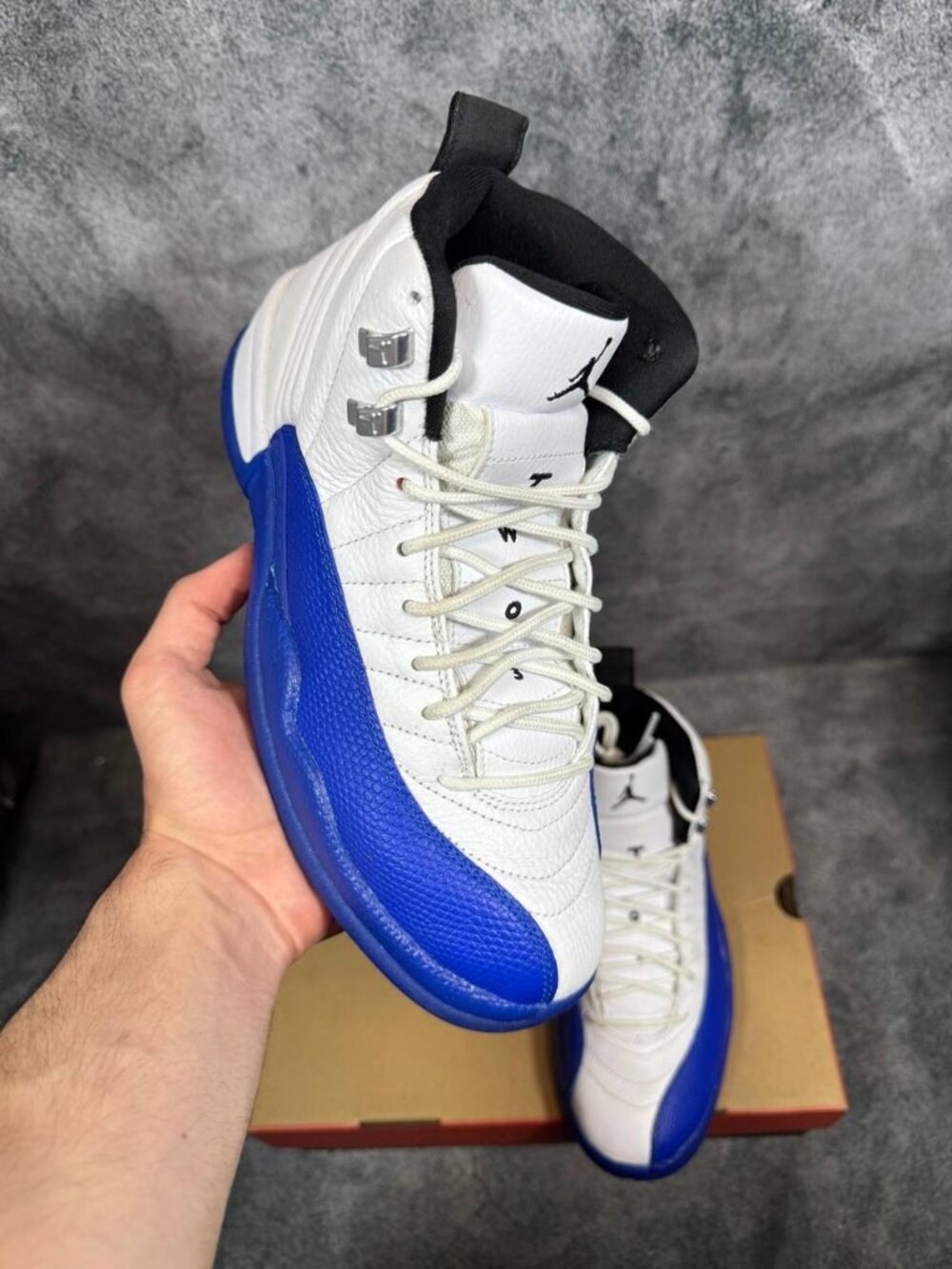 Size 8.5 | Jordan 12 Blueberry With Box | Pre-Owned